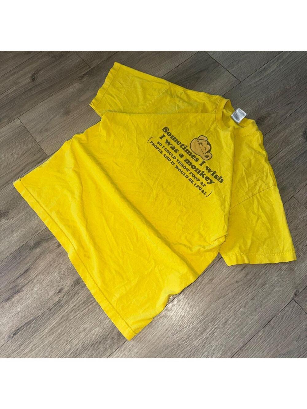 "Sometimes I wish I was a monkey" Graphic Tee